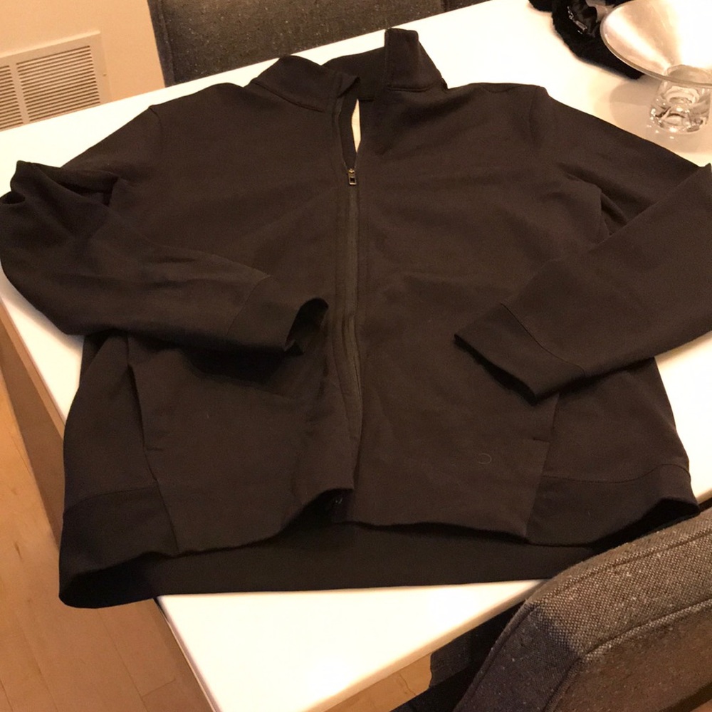 Men’s lulu lemon black zip up
